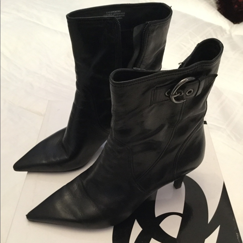 Nine West Eye Opener Leather Boots